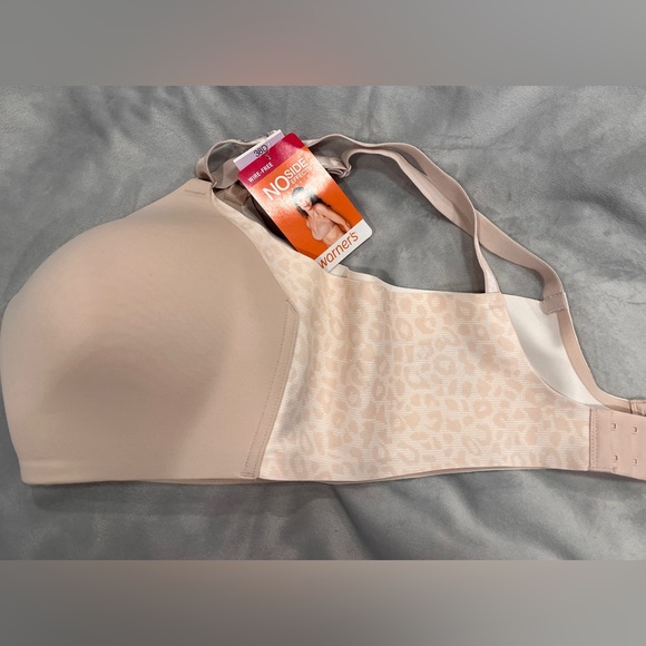 Lovely!   Light Tan WARNER’S (NWT, 36D) “No Side Effects” Tee-Shirt Bra - Picture 4 of 7
